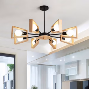 Solid wood bedroom Chandelier