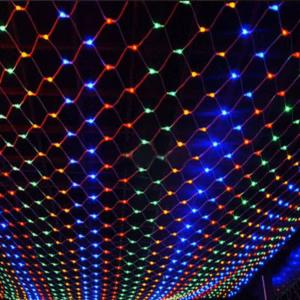 Christmas led lights string lights outdoor waterproof fishnet lights full of stars paved holiday lights wedding ins decorative lights