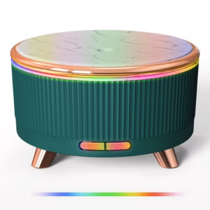 Ultrasonic Aroma Diffuser Wood Grain Home Mini 500ml Humidifier Desktop Large Capacity Essential Oil Diffuser