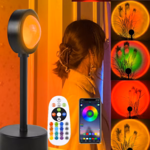 Sunset Projection Lamp Sunset Projector Night Light Wall Decoration Lighting