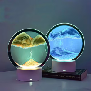 Creative 3D Quicksand Table Lamp Bedside